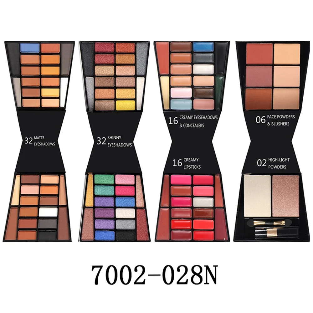 MISS ROSE Профессиональные Тени для век Палитра мерцающие матовые тени набор палитра