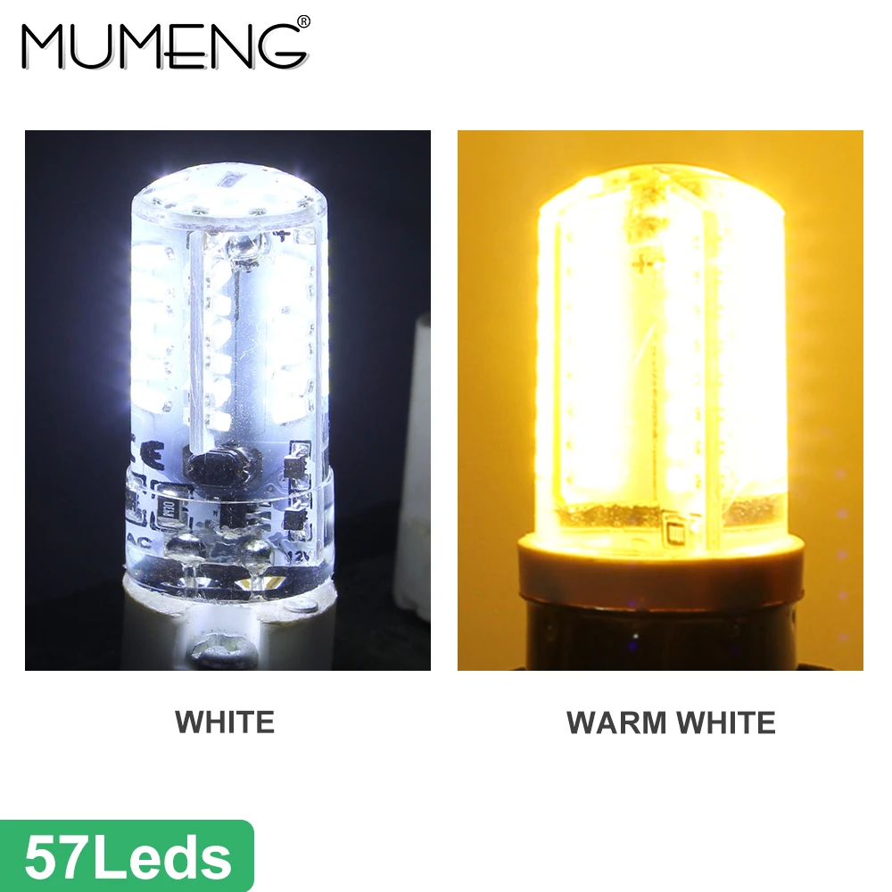 Mumeng G4 светодиодный лампочка 3 5 Вт 4 SMD3014 светильник AC/DC 12 В энергосберегающая