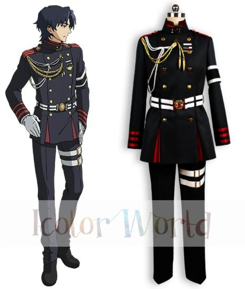 Seraph of the End: Вампирское царство Owari no Serafu косплэй костюм Guren Ichinose для косплея|seraph