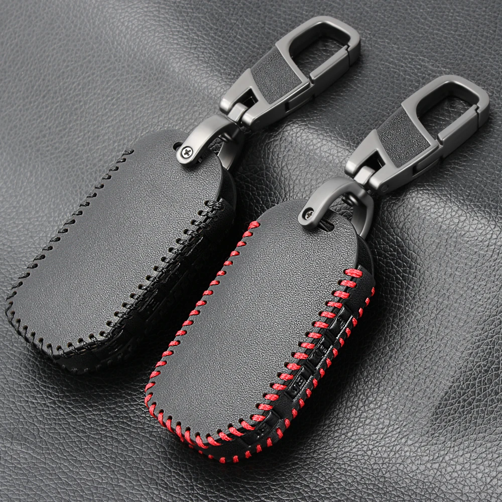 Новый дизайн дистанционный смарт чехол для ключей кожаный брелок Чехол