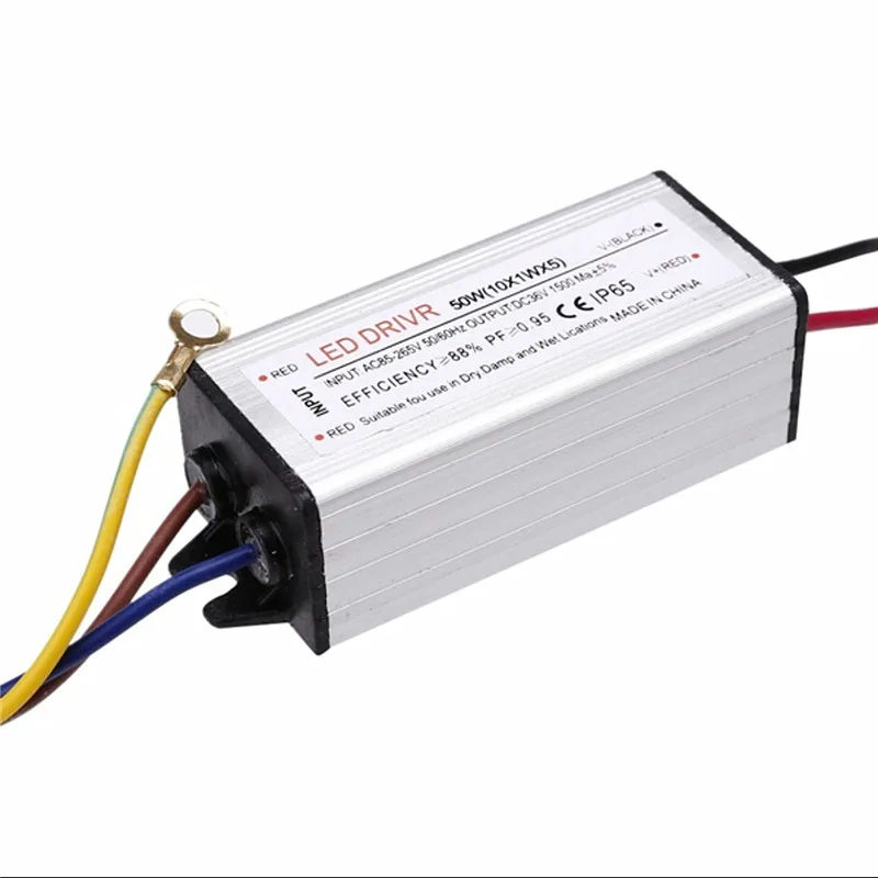 10W 20W 30W 50W 100W светодиодный чип лампы с высокой Мощность IP65 Водонепроницаемый Светодиодный драйвер питания трансформатор для DIY светодиодный прожектор светильник Точечный светильник