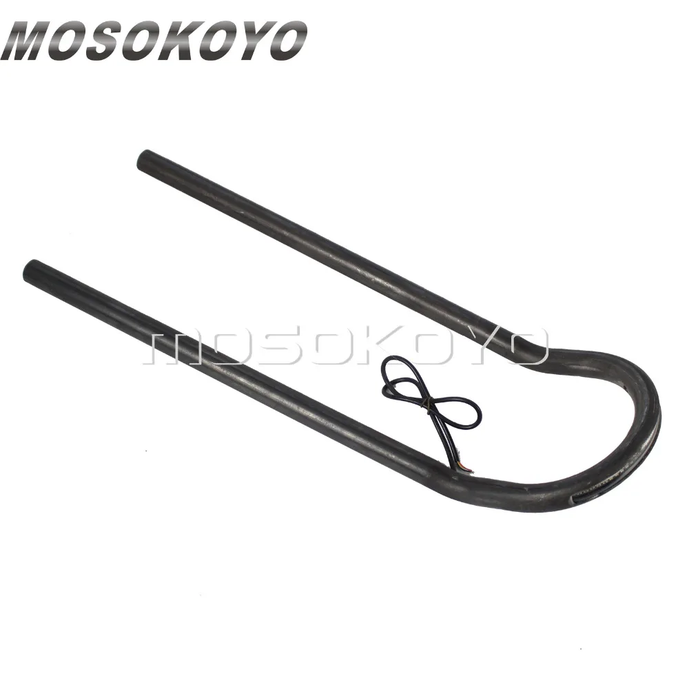 Кольцо для заднего сиденья Кафе Racer длина 500 мм/550 мм/580 мм 1 дюйм 7/8 дюйма со