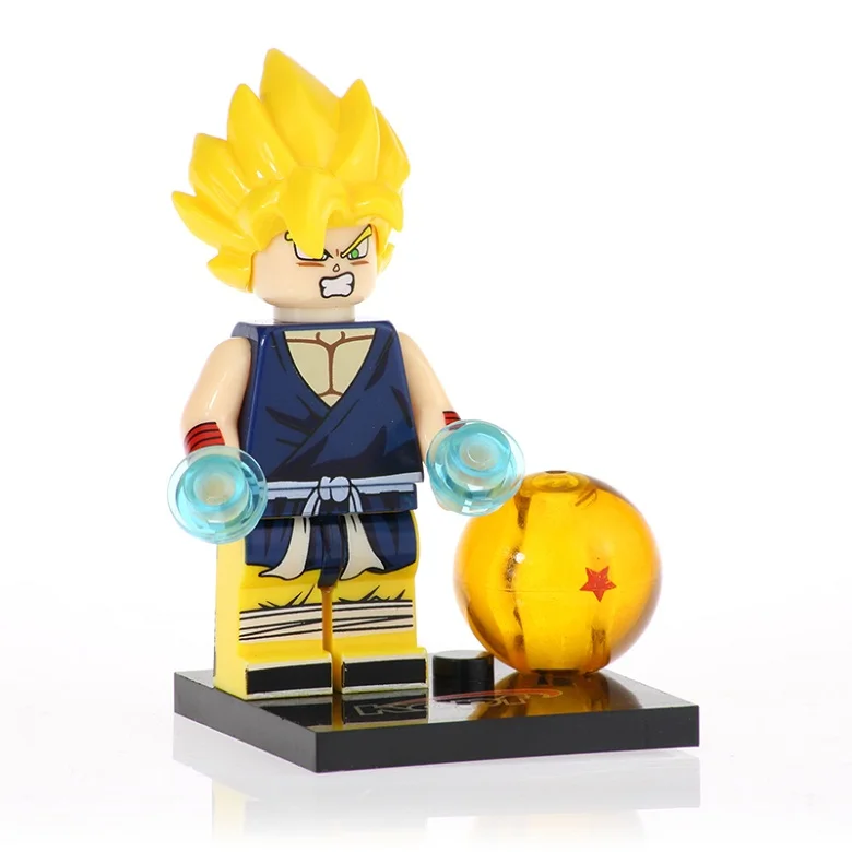 KF525 Without Box Один Dragon Ball Z сын Goku vegeta Recoom Raditz модель строительные блоки действие для Детский подарок игрушки KF6057 - Цвет: KF525 Without Box