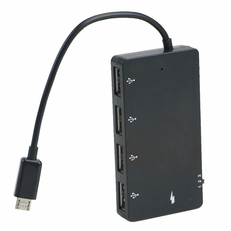 Новый Micro USB OTG 4 портовый концентратор питания зарядный адаптер кабель для Samsung