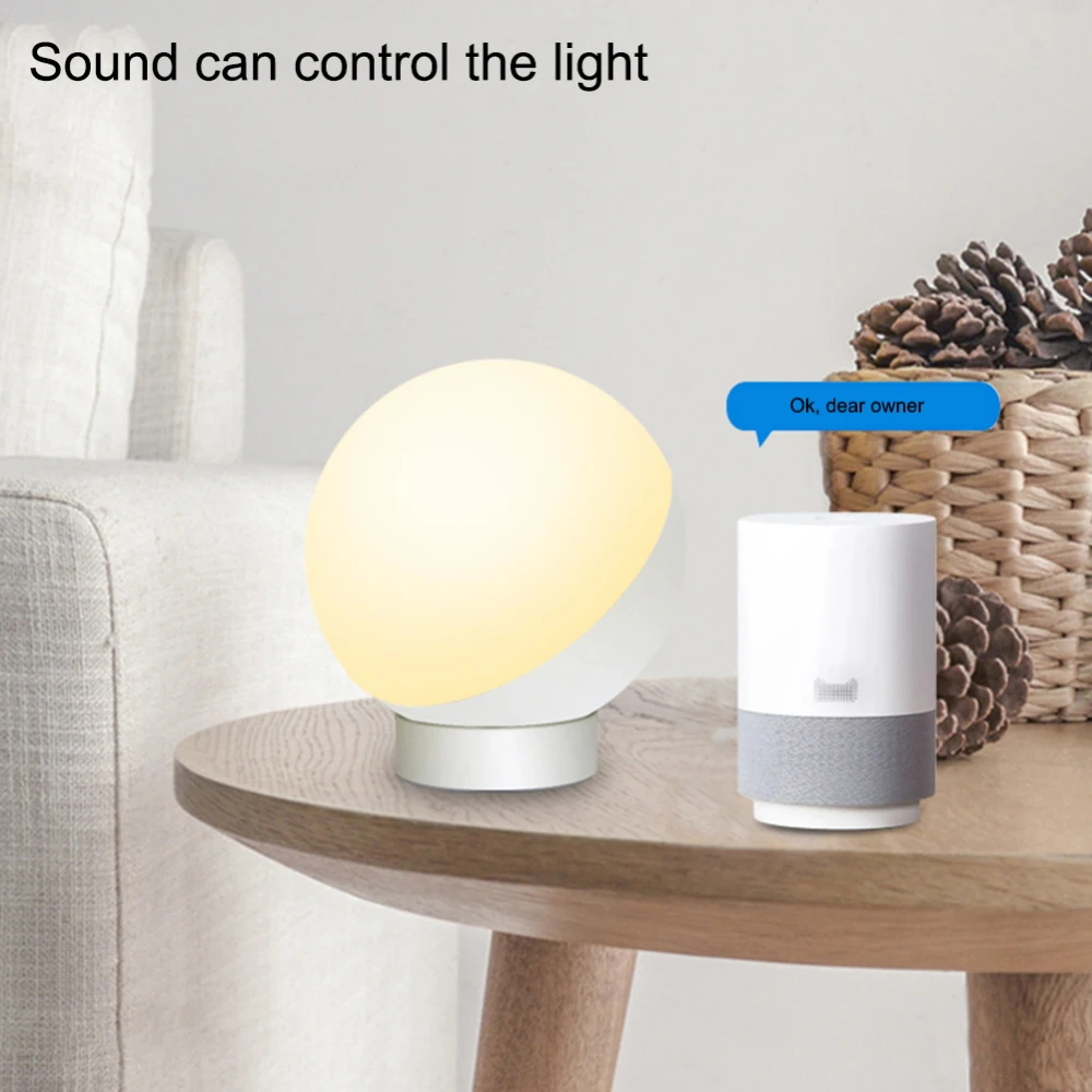 Умный светодиодный светильник с регулируемой яркостью 7 Вт переключатель