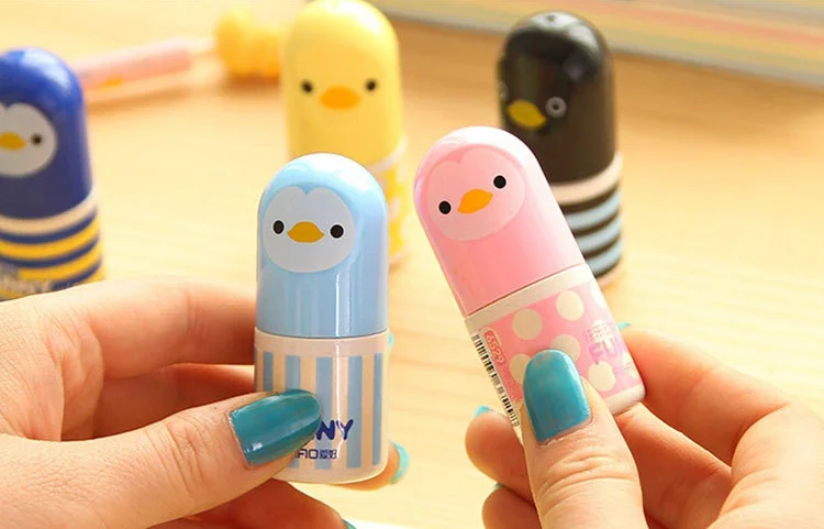 Коррекционная лента Kawaii консилер лента креативная коррекция цыплят зона офисные школьные принадлежности милый канцелярский корректор для школы