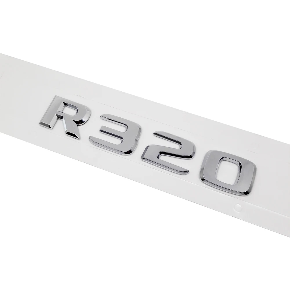 Авто Стайлинг автомобиля эмблема для Mercedes R класса benz R300 R320 R350 R500 W124 W251 W209 W210 W213