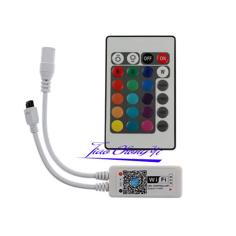 5050 RGB Гибкая светодиодная лента DC12V IP20 с мини-контроллером WiFi | Лампы и освещение