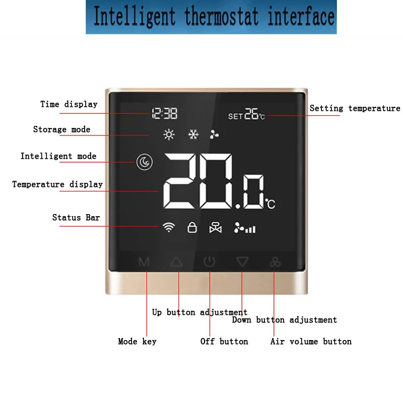 WIFI термостат LCD регулятор температуры Мобильный телефон Удаленный LoRa связь NB iot