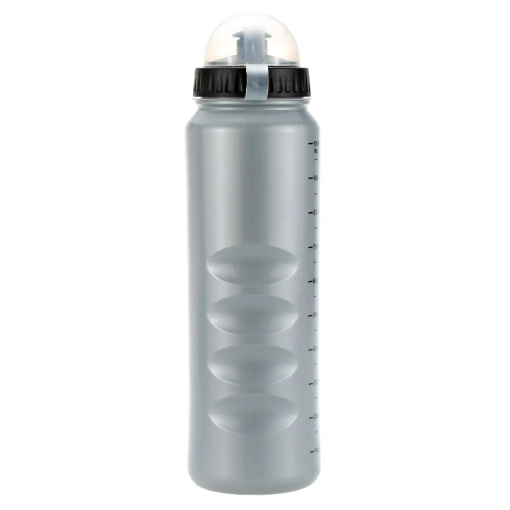 Портативная велосипедная бутылка для воды 1 л Спортивная с соломенной крышкой