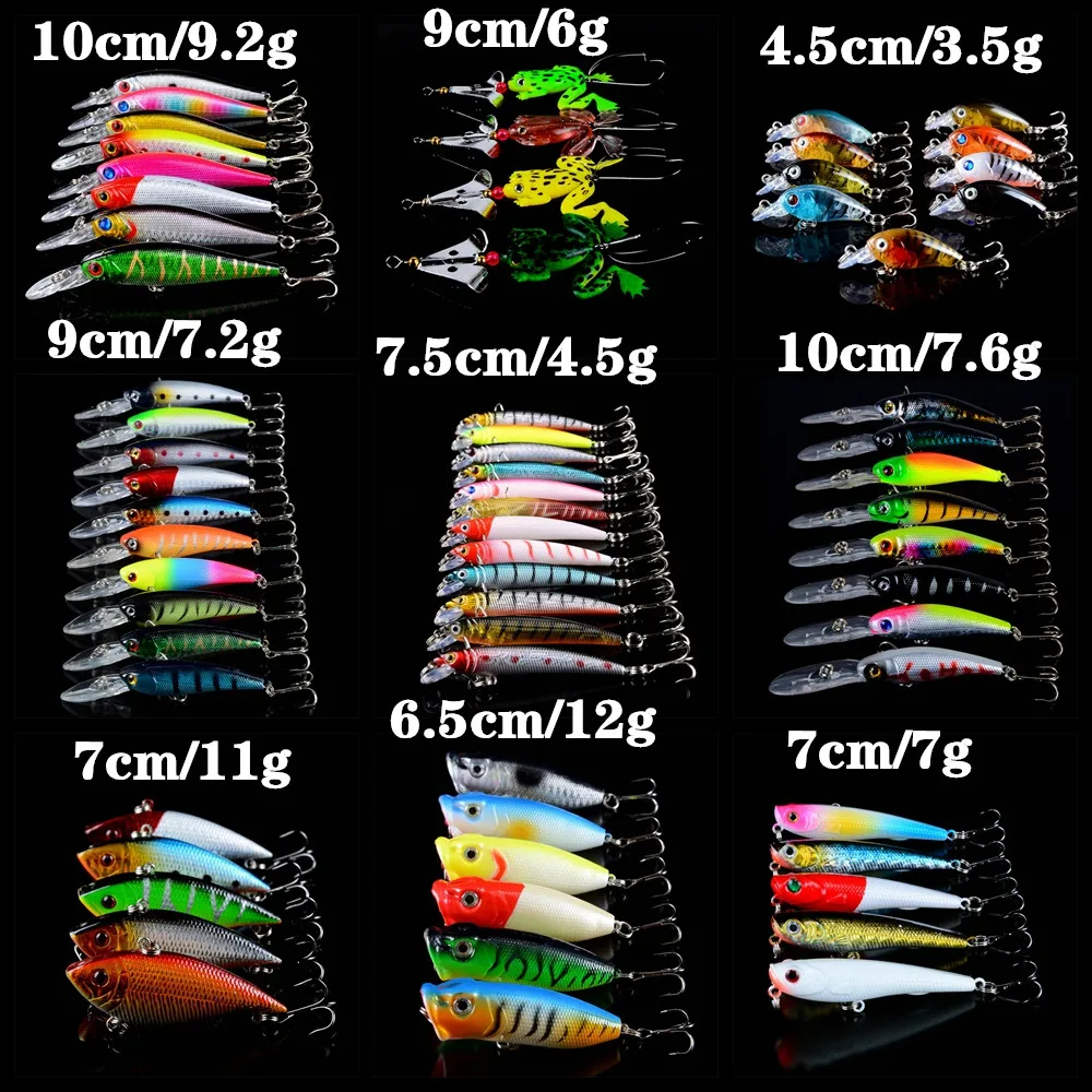 Новое поступление 67 шт./компл. рыболовные приманки высокое качество