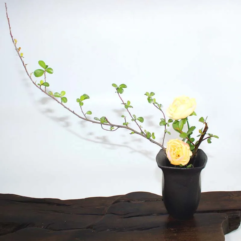 Японский стиль чайная церемония Ikebana грубая керамическая ваза офисная гостиная