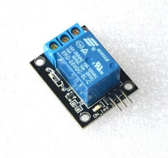 1 канал 5 В релейный модуль KY-019 1-канальный для Arduino | Электронные компоненты и
