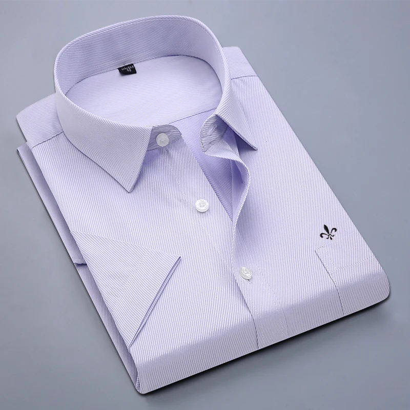 Dudalina Camisa мужские рубашки с коротким рукавом мужская рубашка Camisa Social Masculina брендовая одежда Повседневная облегающая сорочка Homme