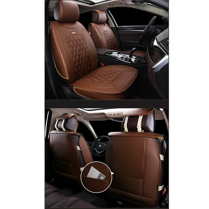 WLMWL универсальный кожаный чехол автокресла для Chevrolet все модели cruze Aveo Captiva sonic lacetti
