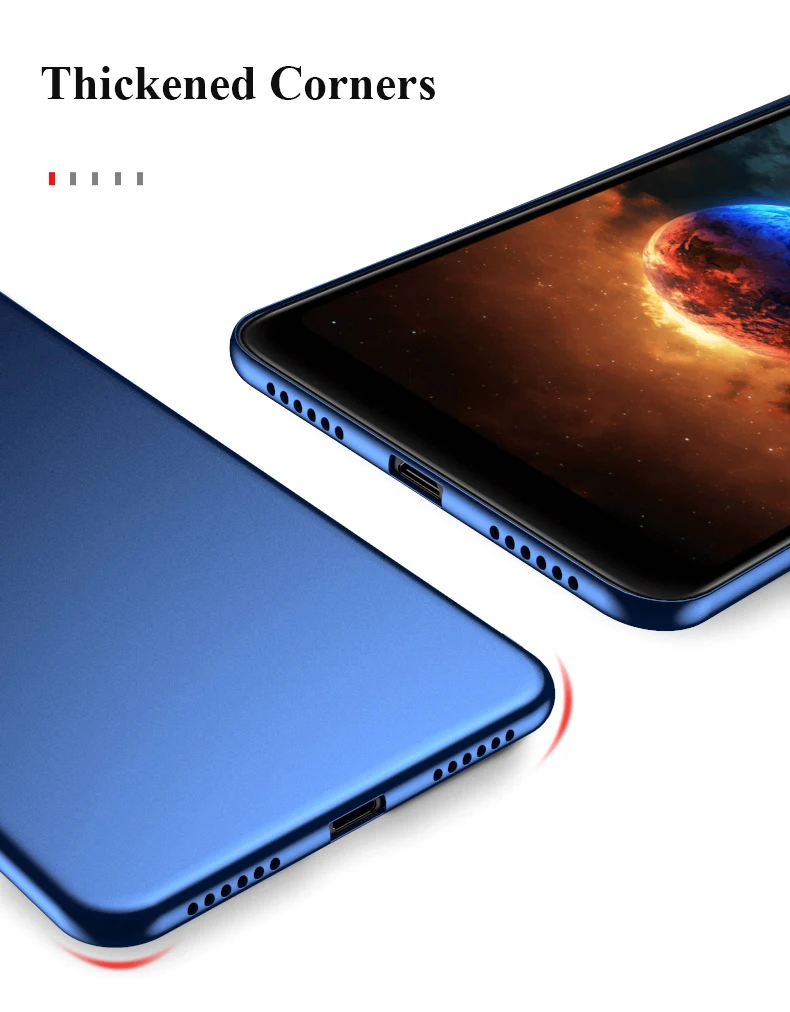 Ультратонкий чехол из поликарбоната Xiaomi Mi 8 A1 A2 lite Mix 2S Max 2 3 Премиум пластиковый