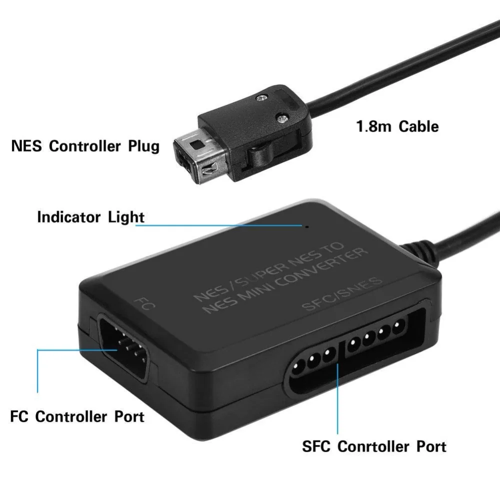 Конвертер для контроллера NES NES/Super Mini конвертер ПК PS3|USB-адаптеры| |