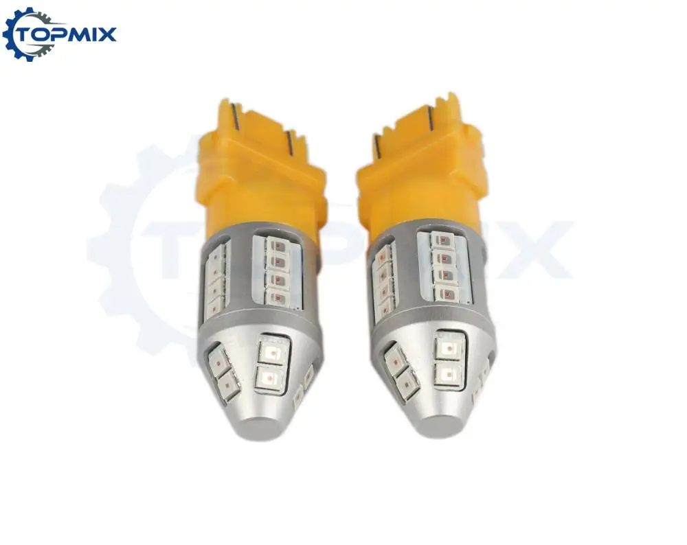 2 шт./лот высокой мощности T25 3157 2835 SMD 30 Светодиодные Автомобильные поворотные