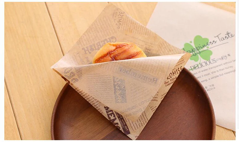 100 шт./комплпосылка для выпечки маслонепроницаемый хлеба хлеб упаковки хлеб|bag