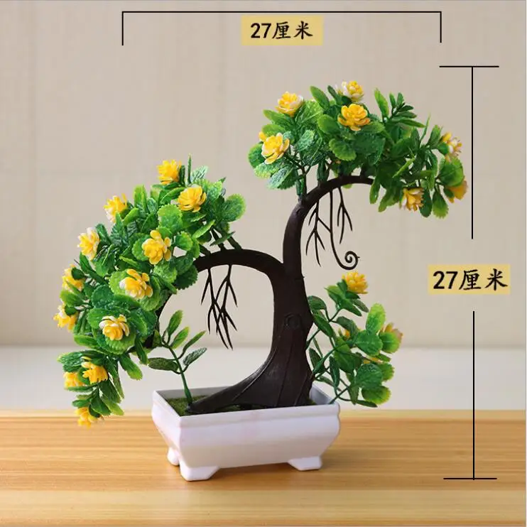 Sweetheart Tree Праздничные и вечерние украшения для дома, бонсай, искусственные растения, дерево, цветок а076 - Цвет: Sweetheart Tree