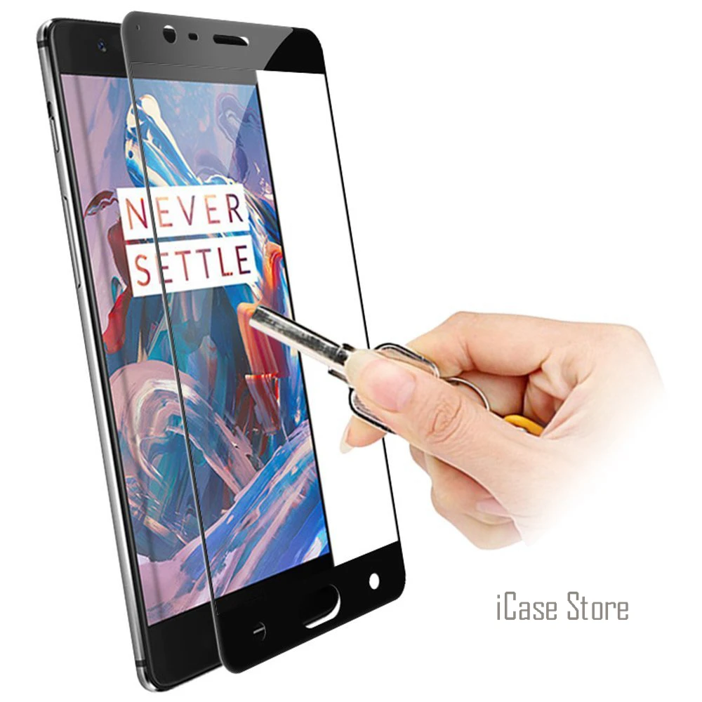 Oneplus 5 Чехол 9 H полное покрытие защита экрана Oneplus5 стекло плёнка полностью