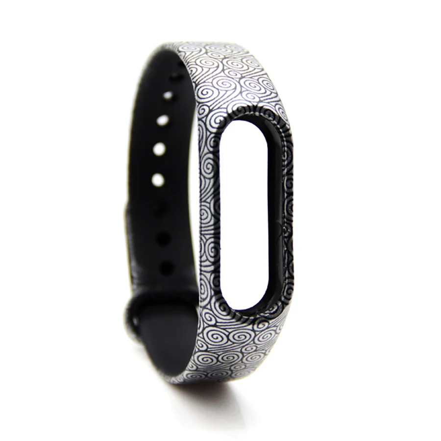 Для mi Band 2 Камуфляжный сменный ремешок для Xiao mi 2 браслет силиконовый ремешок ремень для mi Band 2 браслет - Цвет: 38502