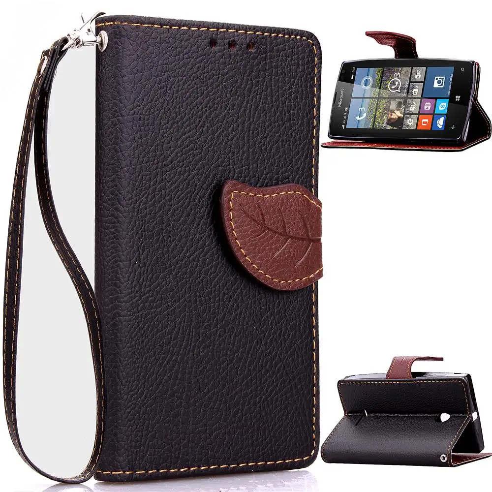 High Quality Case for Nokia Microsoft Lumia 532 Wallet Leather Folio Holder Stand Phone Bag Cover Card Coque | Мобильные телефоны и