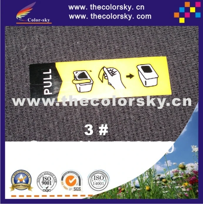 (ACC YT1) Желтая этикетка пленка для воздуховода Epson Canon Lexmark Kodak чернильный картридж