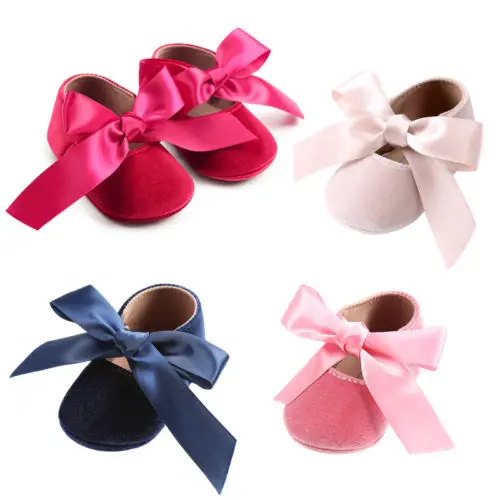 Туфли принцессы для новорожденных девочек с бантом|toddler shoes|baby girl princess shoesbaby shoes