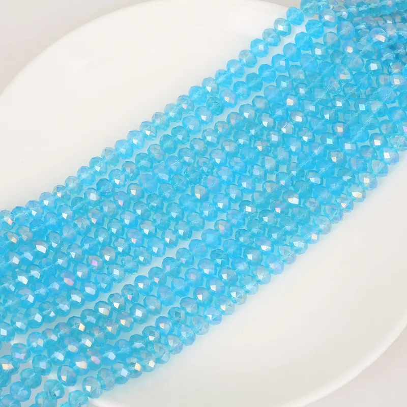 Series Of Beads 23colors/70Pcs/8mm Fashion Crystal Austria Faceted Loose Spacer Round Glass for Jewelry Making Wholesale | Украшения и