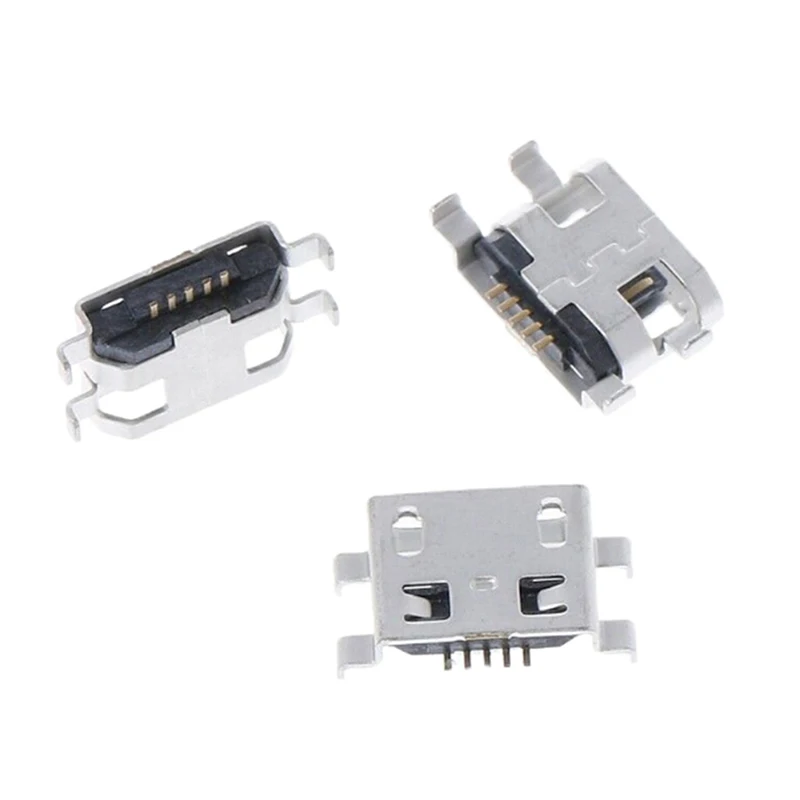Micro USB 5pin B Тип 0 8 мм Гнездовой разъем для мобильный телефон мини usb коннектор с