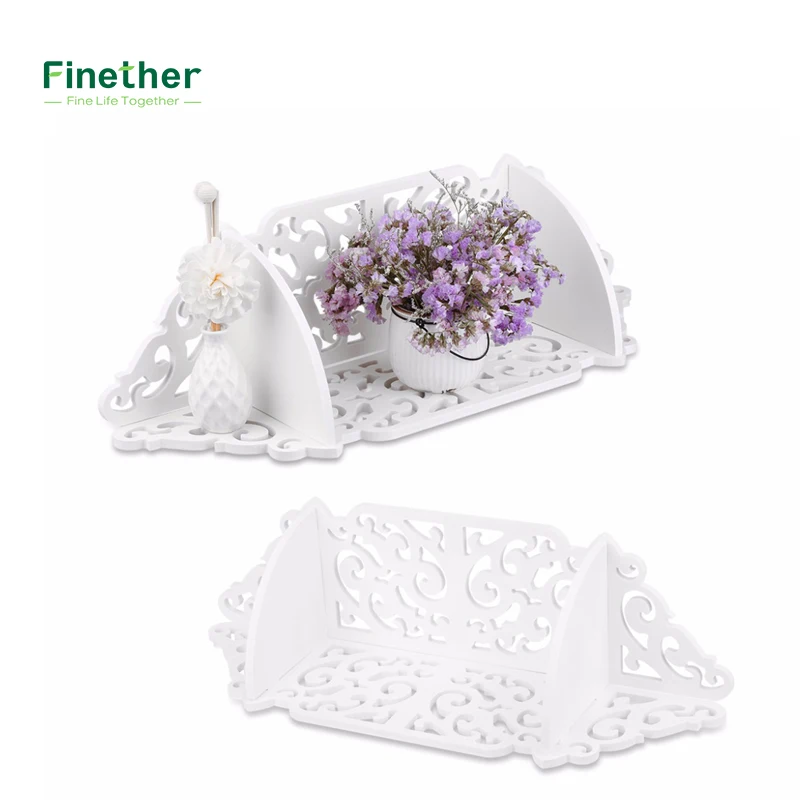 Настенная полка Finether из древесного пластика для хранения угловая горизонтали|shelf