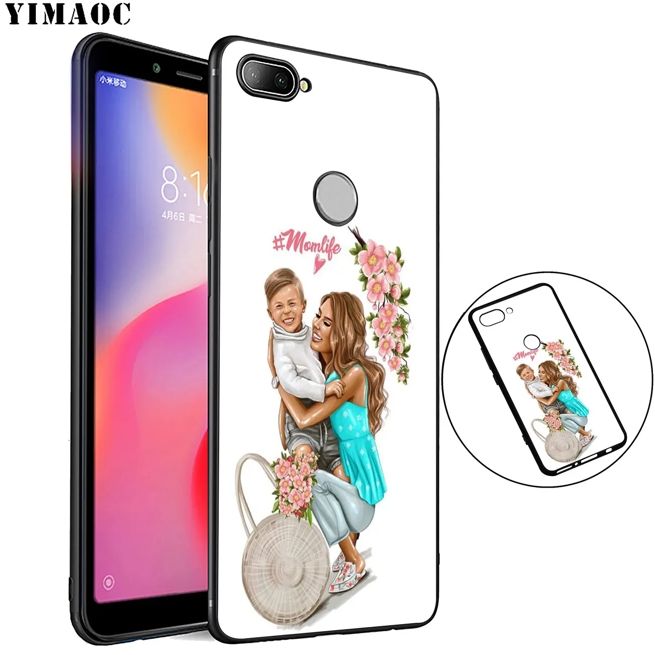 Модный мягкий силиконовый чехол YIMAOC для телефона Xiaomi Redmi K30 K20 Note 8 8T 7 5 6 Pro Mi с