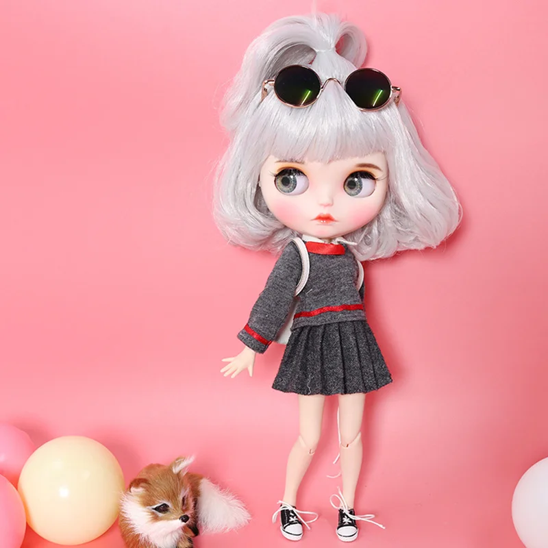 Ледяной DBS Blyth кукольные 1/6 шарнирное тело ручная роспись матовая лицевая сторона