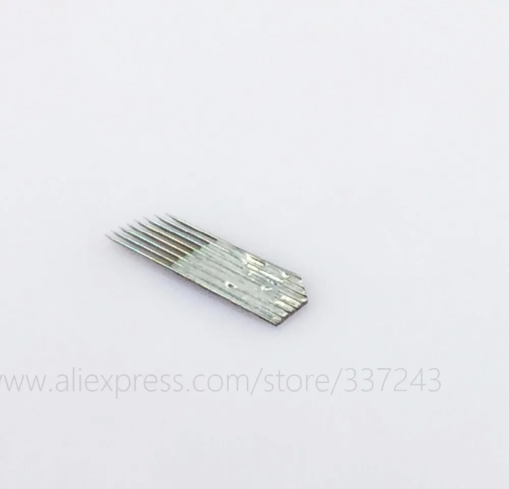 50 шт 16 pin револьвер иглы для татуажа Перманентный татуаж бровей Макияж пирсинга