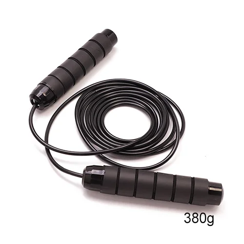 Black With Load Скакалка 3,4 м с тяжелой нагрузкой Скакалка стальная проволока скакалки для тренажерного зала фитнеса тренировки Кроссфит скакалки - Цвет: Black With Load
