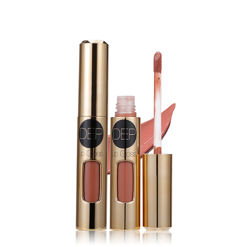 Новое поступление брендовый Макияж матовая не липкая чашка набор блесков для губ