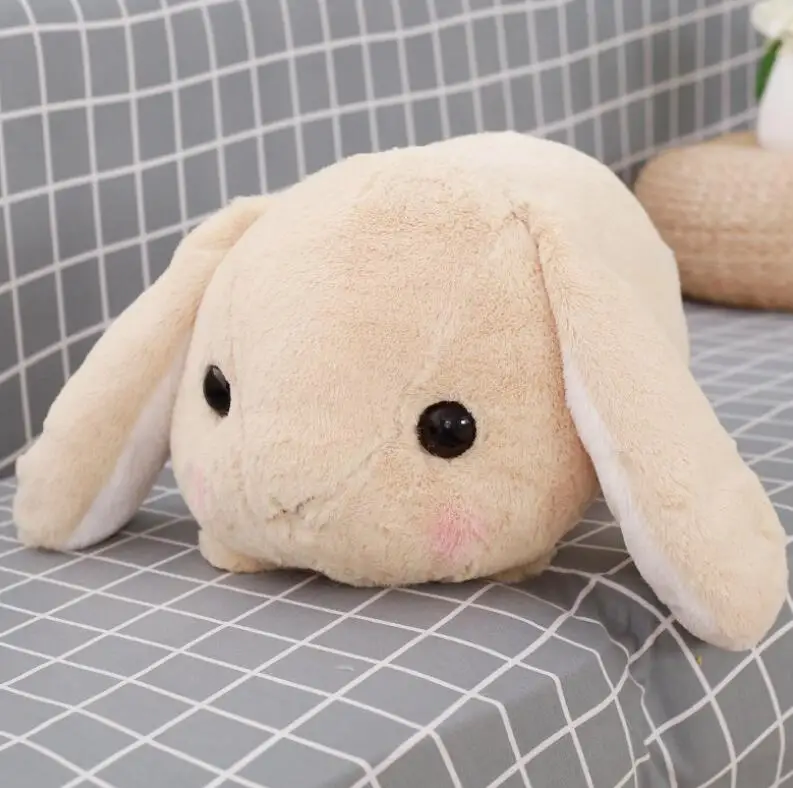 Japanese Long Ears Rabbit Plush Pillow Stuffed Soft Big Head Toys Dolls Kawaii Amuse Lop Toy Doll Kids Girl LT-8 | Дом и сад
