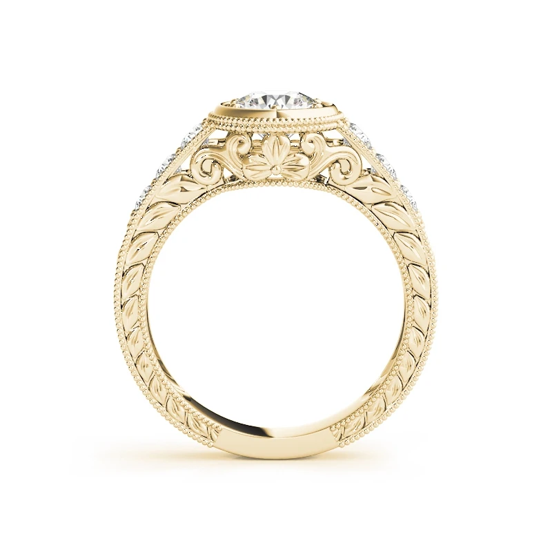 ANZIW 925 Sterling Silver Women Wedding Engagement Rings Anniversary Lady Party Round 6 Prongs anillo de plata | Украшения и