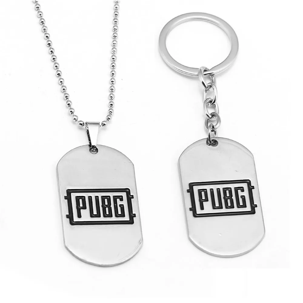Сувенирное ожерелье chaviro Playerunknown's Battlegrounds Dogtag PUBG Games подарки для мужчин Necklase Colar