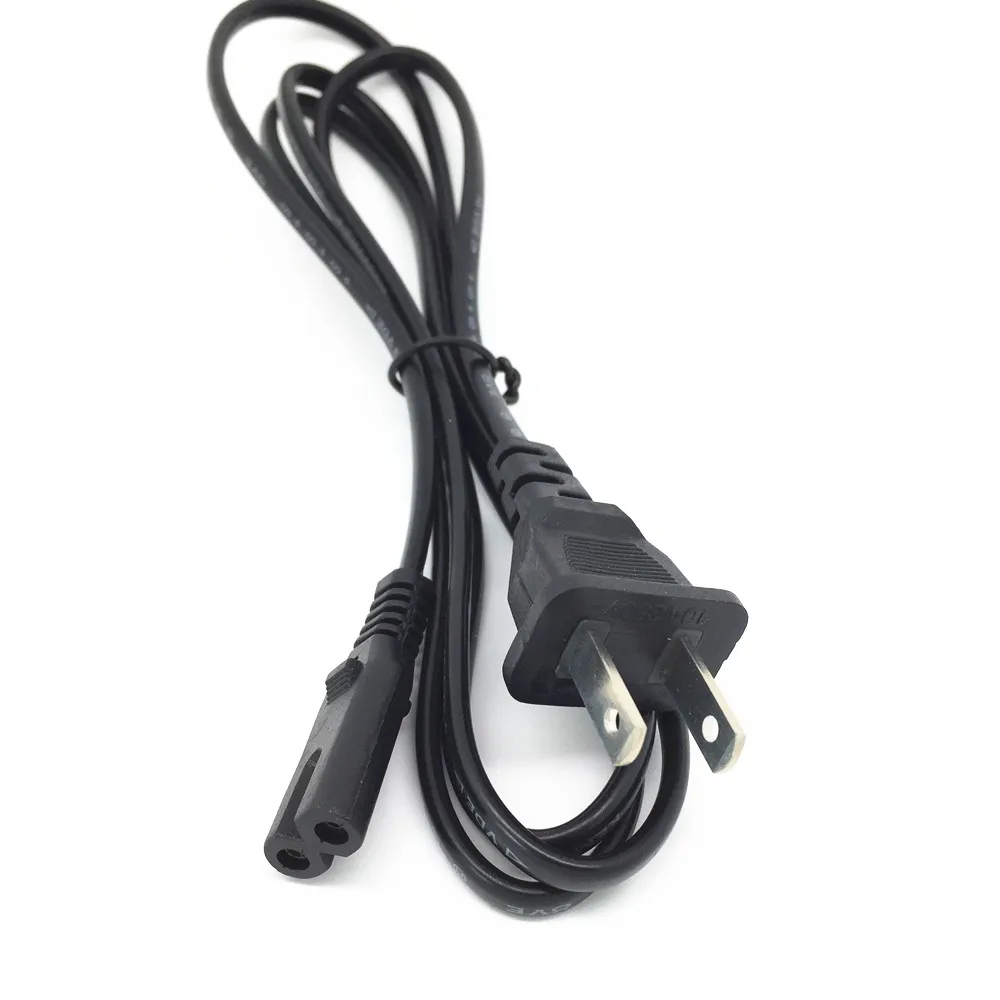 US /EU Plug 2-зубец Мощность шнур питания кабель для объектива с оптическими зумом Casio