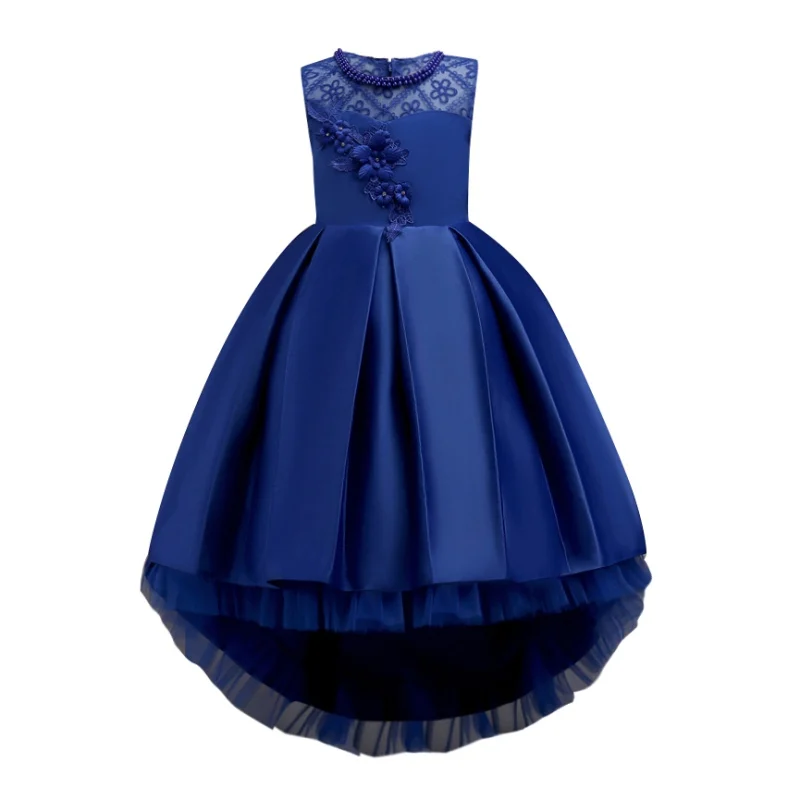 Baby Girl Dresses Party and Wedding Flower Lace Gowns Kids Princess Dress Elegant 2018 new | Детская одежда и обувь