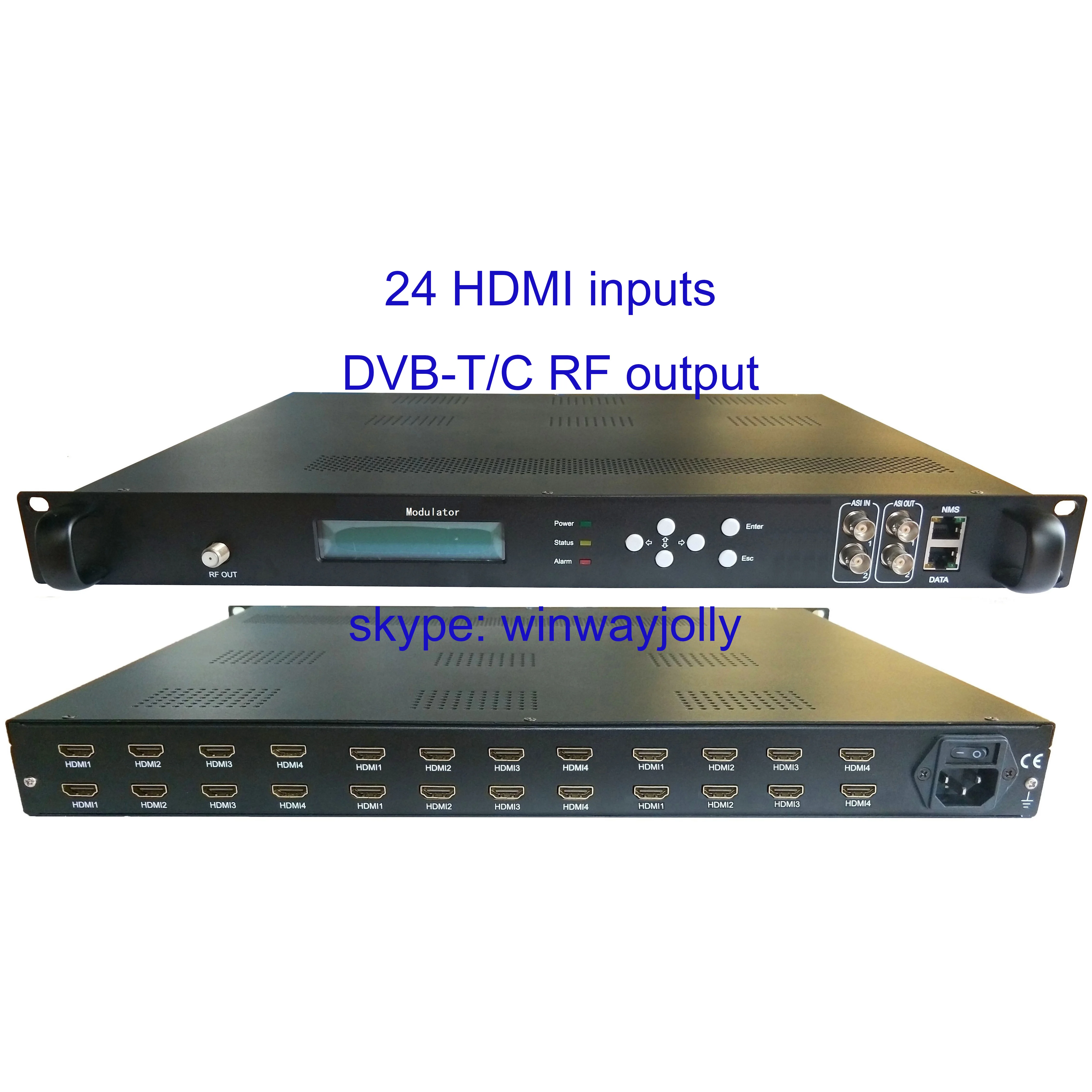 1080P 24 HDMI DVB T кодировщик модулятор цифровой ТВ головной узел RF для