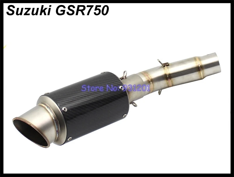 Для Suzuki GSR750 выхлопная система мотоцикла Mid соединение трубы с Akrapovic глушитель дБ Killer GSR 750(2011
