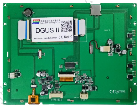 DMT10768T080_A2WT DGUS экран IPS полноугольный ЖК емкостный сенсорный экран|ЖК-экраны и