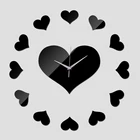 2019 лучшие модные новые часы для гостиной зеркальные настенные часы кварцевое украшение 3d современный дизайн diy стикер акрил