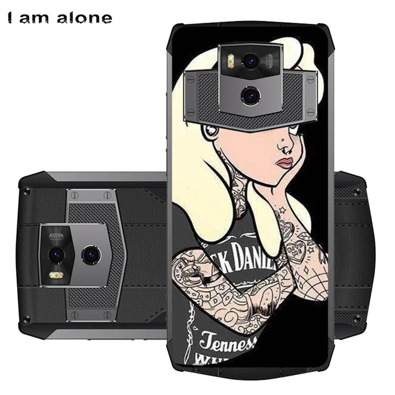 Solf TPU W16 Чехлы для телефонов I am alone для Ulefone power 5 6,0 дюймов, мягкий ТПУ мобильный Модный черный цвет для Ulefone power 5 сумок - Цвет: Solf TPU W16