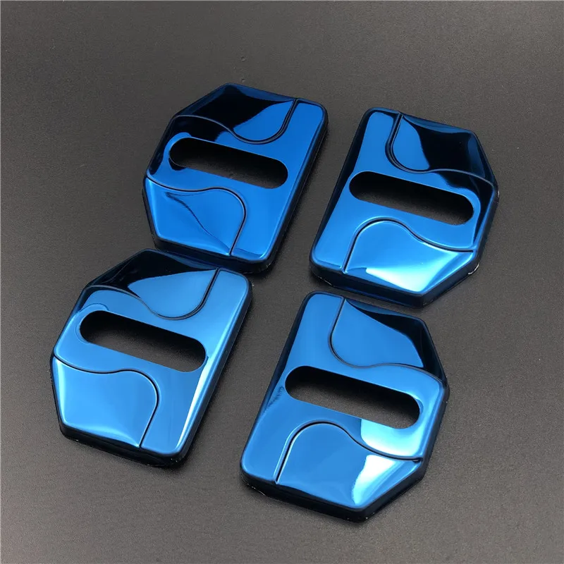 C blue No Logo Автомобильный Дверной замок Пряжка для Haval H2 H2S H4 H6 H7 H8 H9/для WEY VV5 VV7/для Borgward BX5 BX6 BX7/для LYNK& CO 01 02 для Volvo XC60 - Цвет: C blue No Logo