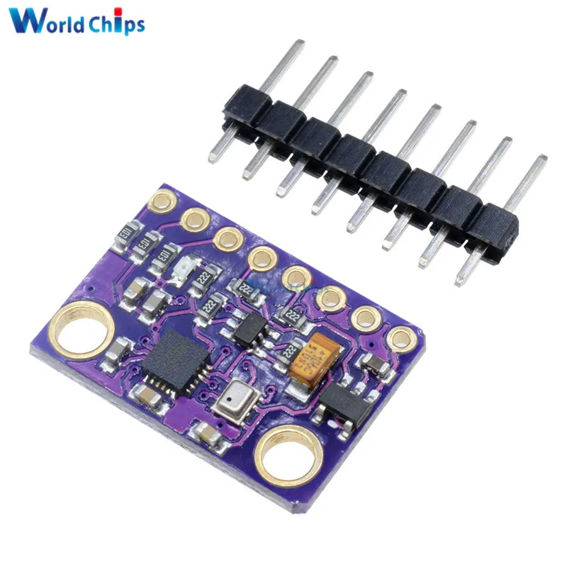 1 комплект I2C/IIC SPI гироскоп Компас с ускорением и MPU9250 BMP280 9 осями Модуль платы