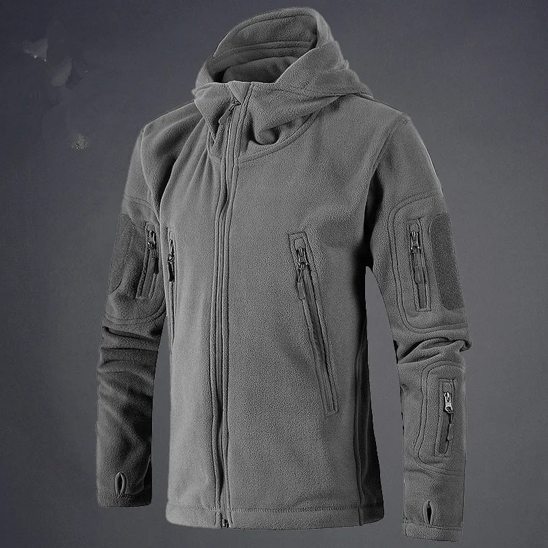 Зимняя теплая верхняя одежда повседневная толстовка пальто куртка Военная